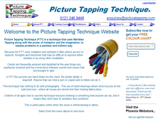 Tablet Screenshot of picturetapping.com